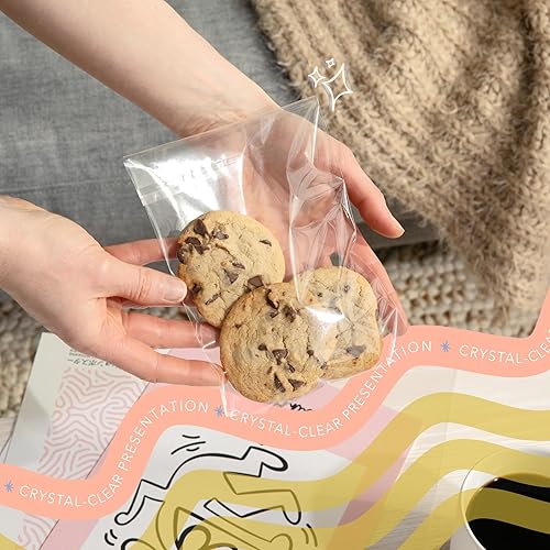 Miniatura 4 de Bolsa de celofán, 200 unidades (Manualidades y artesanía)