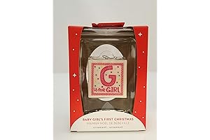 2018 Baby Girl's First Christmas Ornament by Carlton