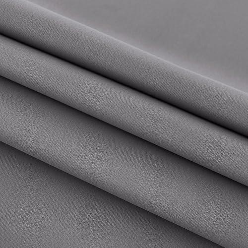 Miniatura 624 de DWCN Cortinas para puerta francesa: cortina térmica con bolsillo para barra para puertas con ventana de cristal, puertas de cocina y patio