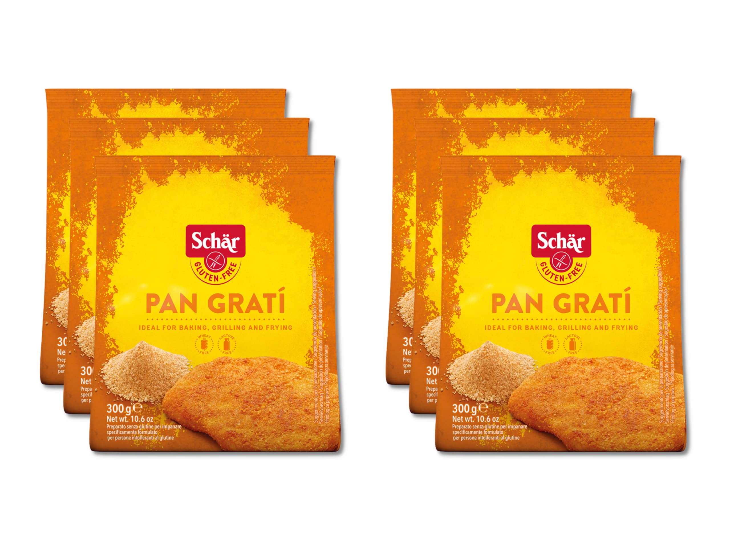 Pan rallado sin gluten Schär 100604, 6 x 300 g