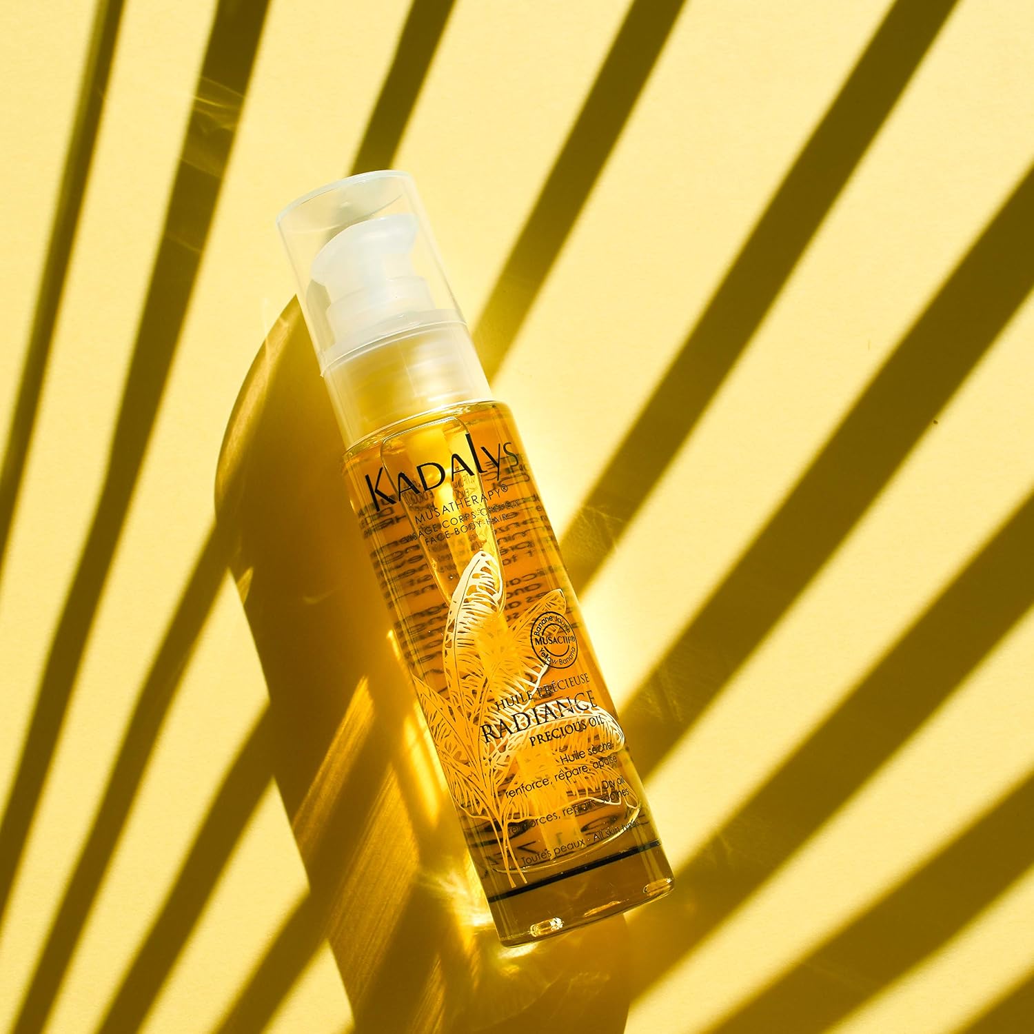 Kadalys Radiance Precious Oil - Organic - Yellow Banana, 1.69 Fl Ounce