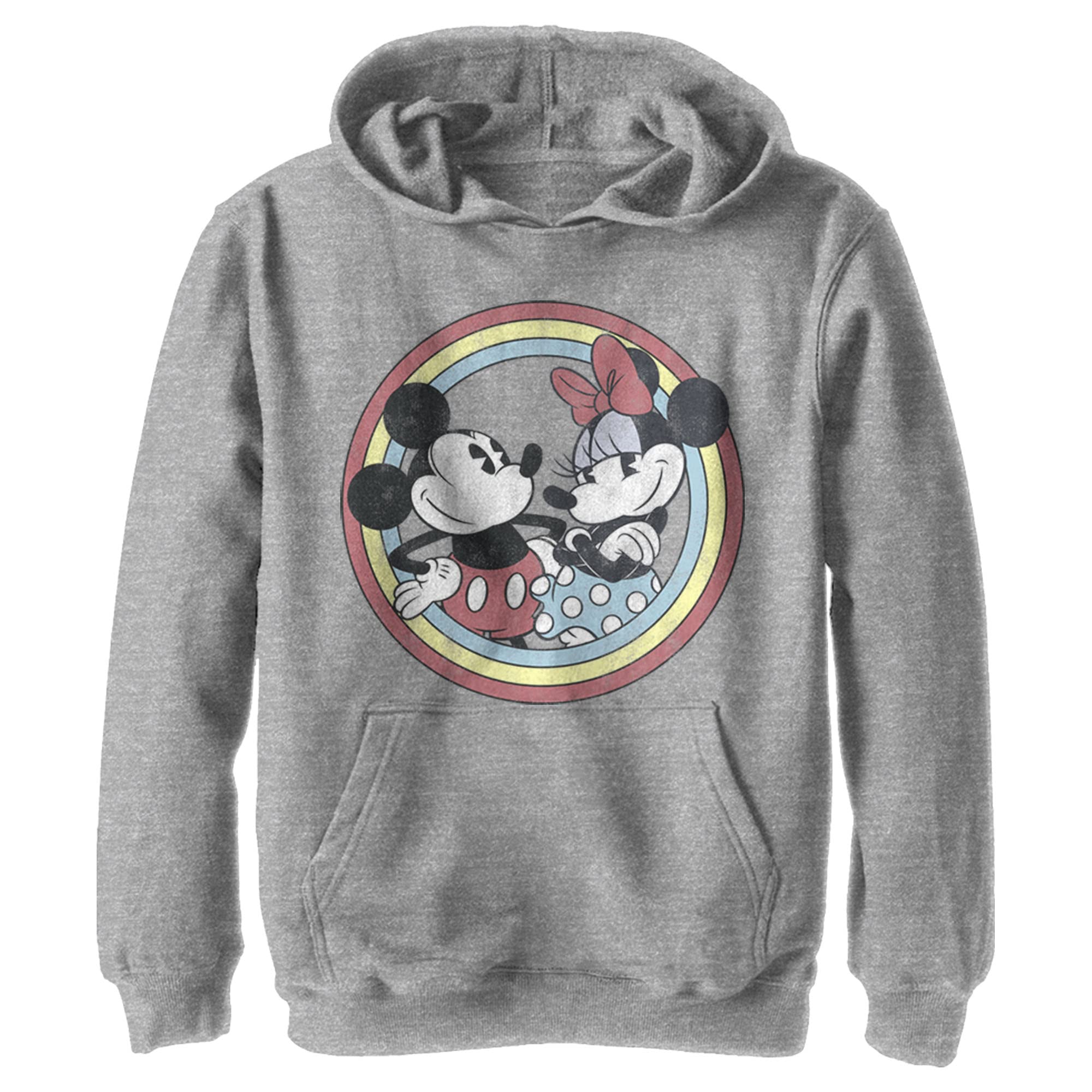 Sweat à capuche Disney garçon Mickey Minnie idée cadeau anniversaire