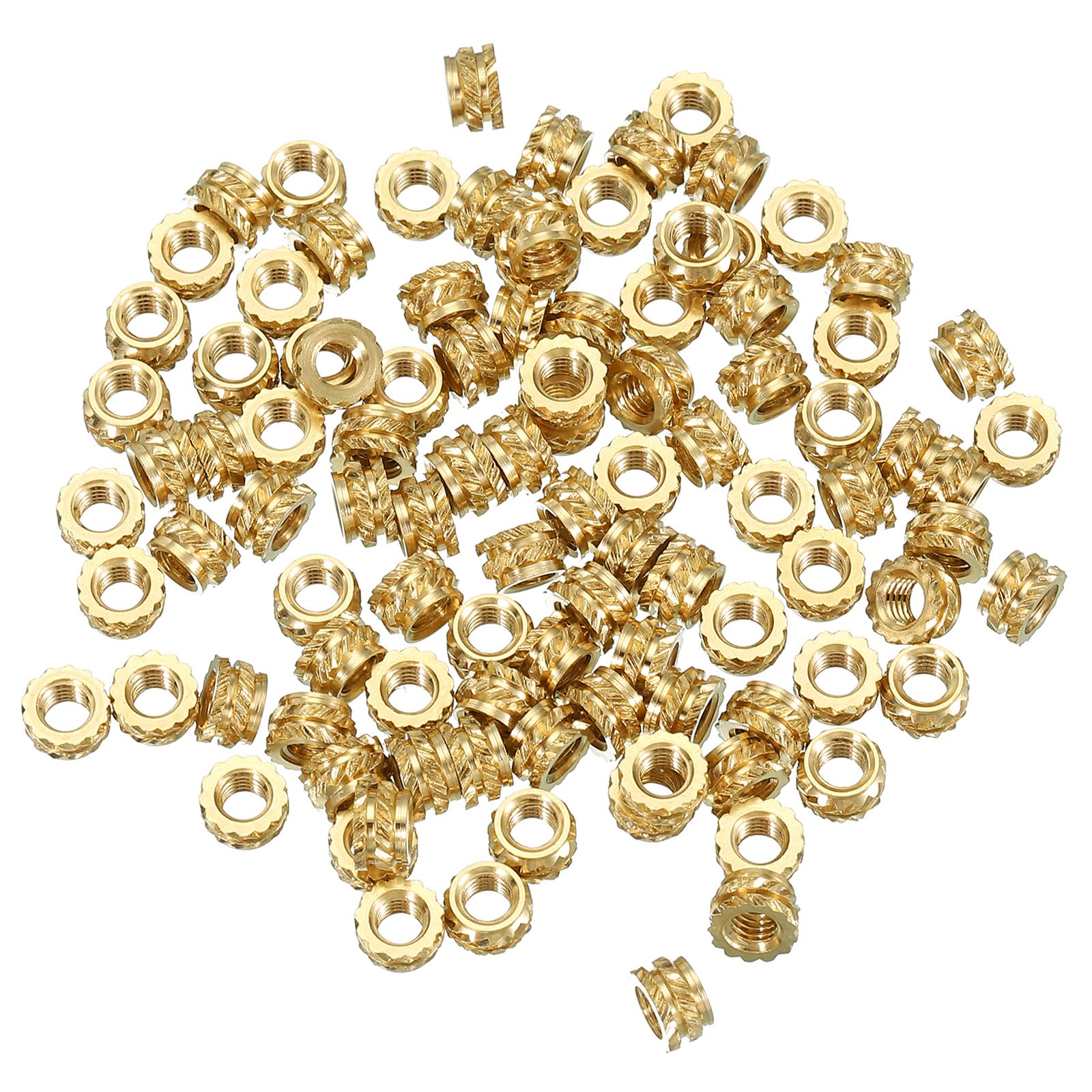 PATIKIL M3 Threaded Inserts M3x3x5mm