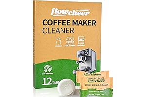 Coffee Maker Cleaner Tablets 12 Count Coffee Maker Pot Descaling & Cleaning Tabs