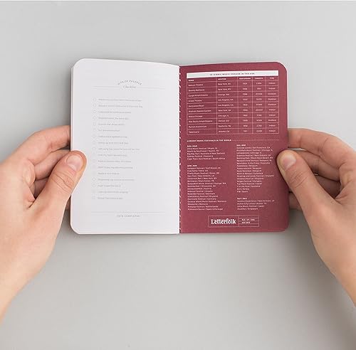 Miniatura 3 de Letterfolk Colección de diario de pasaporte, libros de viaje y experiencias de bolsillo (3.5 pulgadas de ancho x 5.5 pulgadas) (paquete de