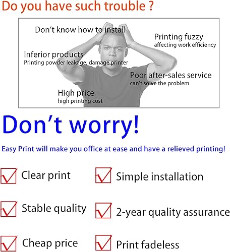 Miniatura 5 de EASYPRINT - Cartuchos de tinta compatibles con PGI270XL CLI271XL PGI 270XL CLI 271XL Canon PIXMA TS 9020/8020/MG 6822/7720, (2 negros grandes, 2