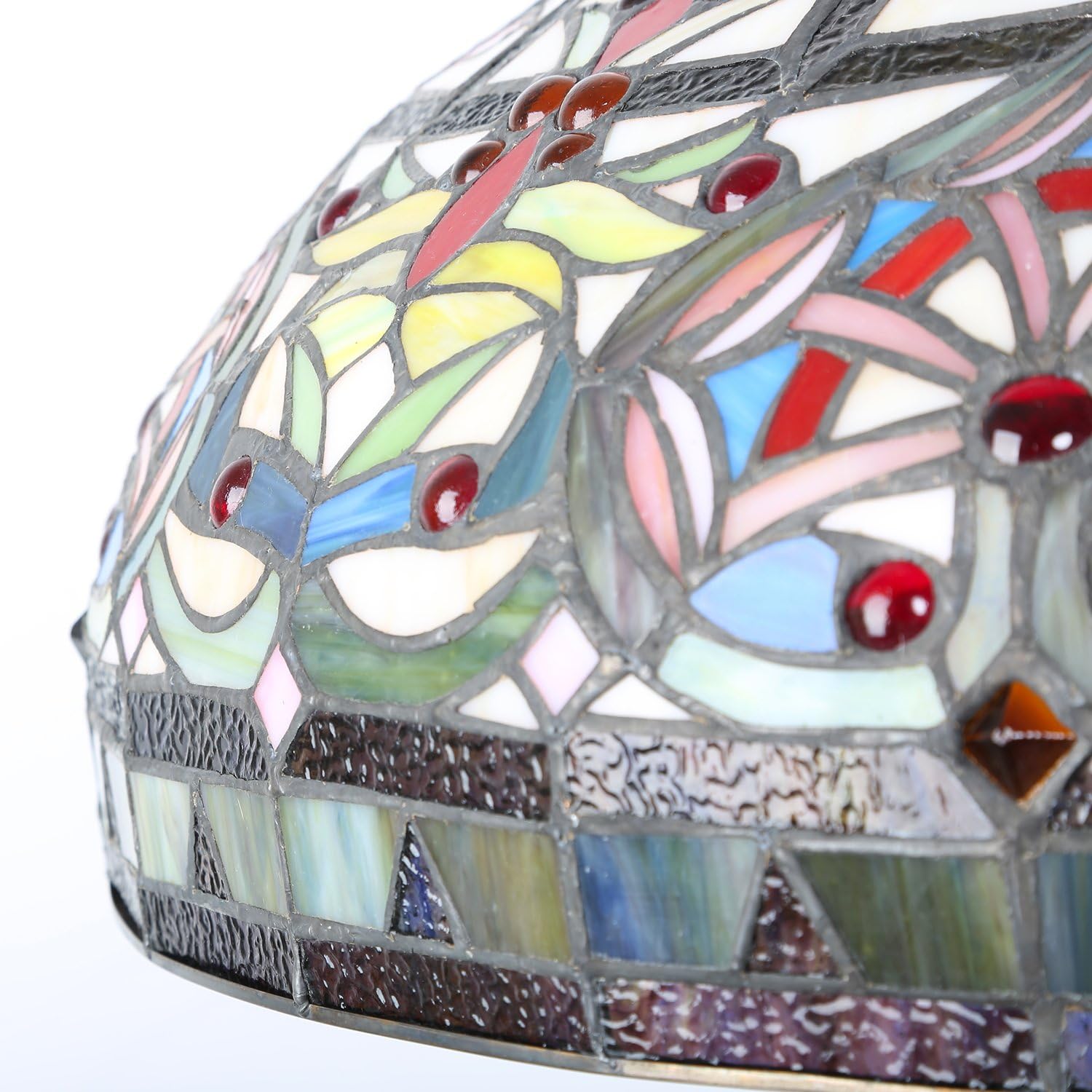 Tiffany Style Emperor Table Lamp