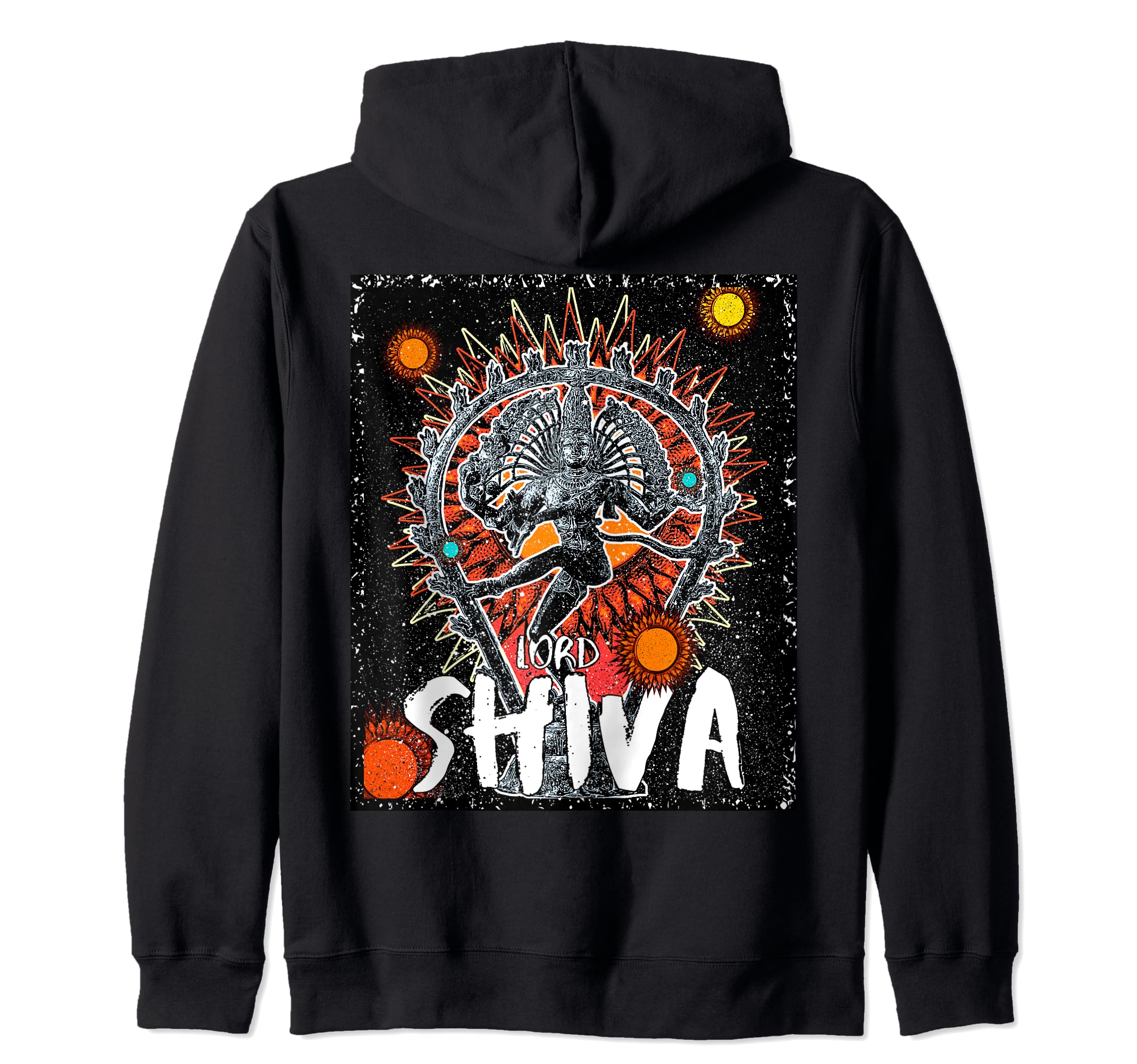 Hindu Sanskrit God The Supreme Auspicious One Lord Shiva Zip Hoodie :  Amazon.co.uk: Fashion