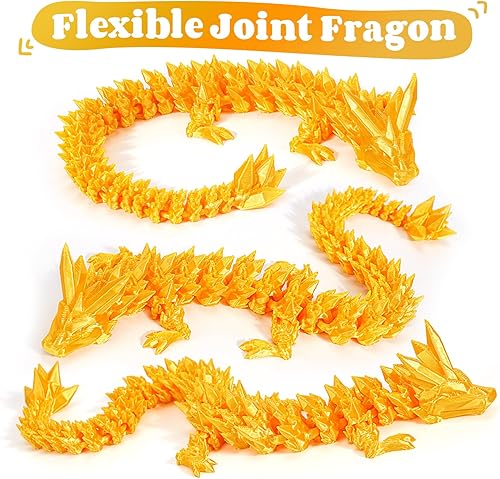 Miniatura 46 de TBOLINE - Huevo de dragón impreso en 3D, animal de cristal articulado, juguete para la ansiedad para adolescentes, niños y niñas, piezas míticas