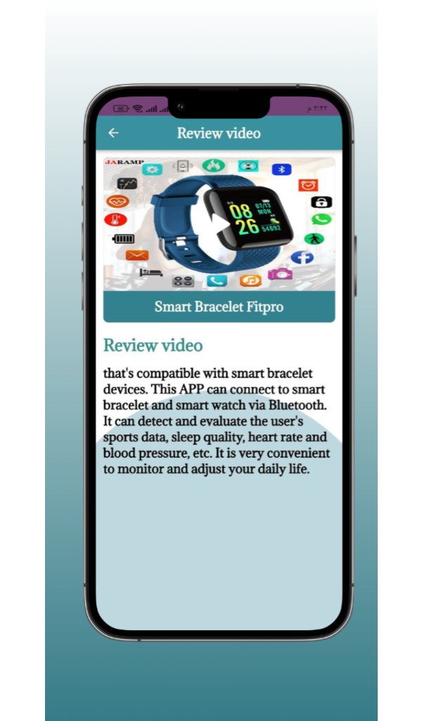 Smart Bracelet Fitpro for Android
