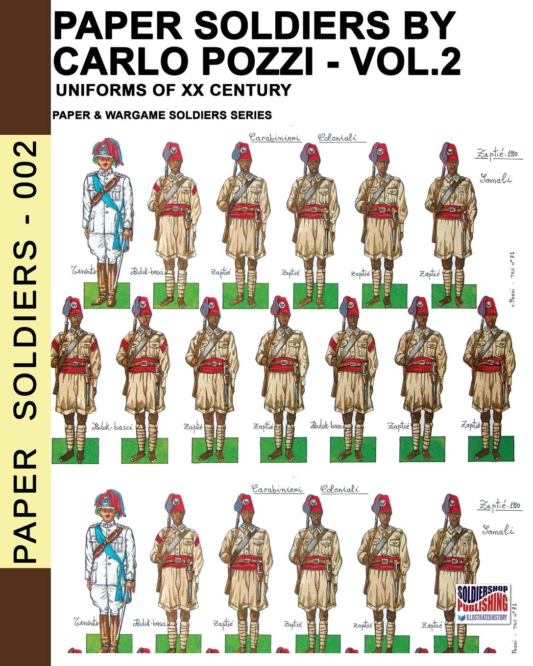 Paper Soldiers by Carlo Pozzi – Vol. 2: Uniforms of XX century: 002