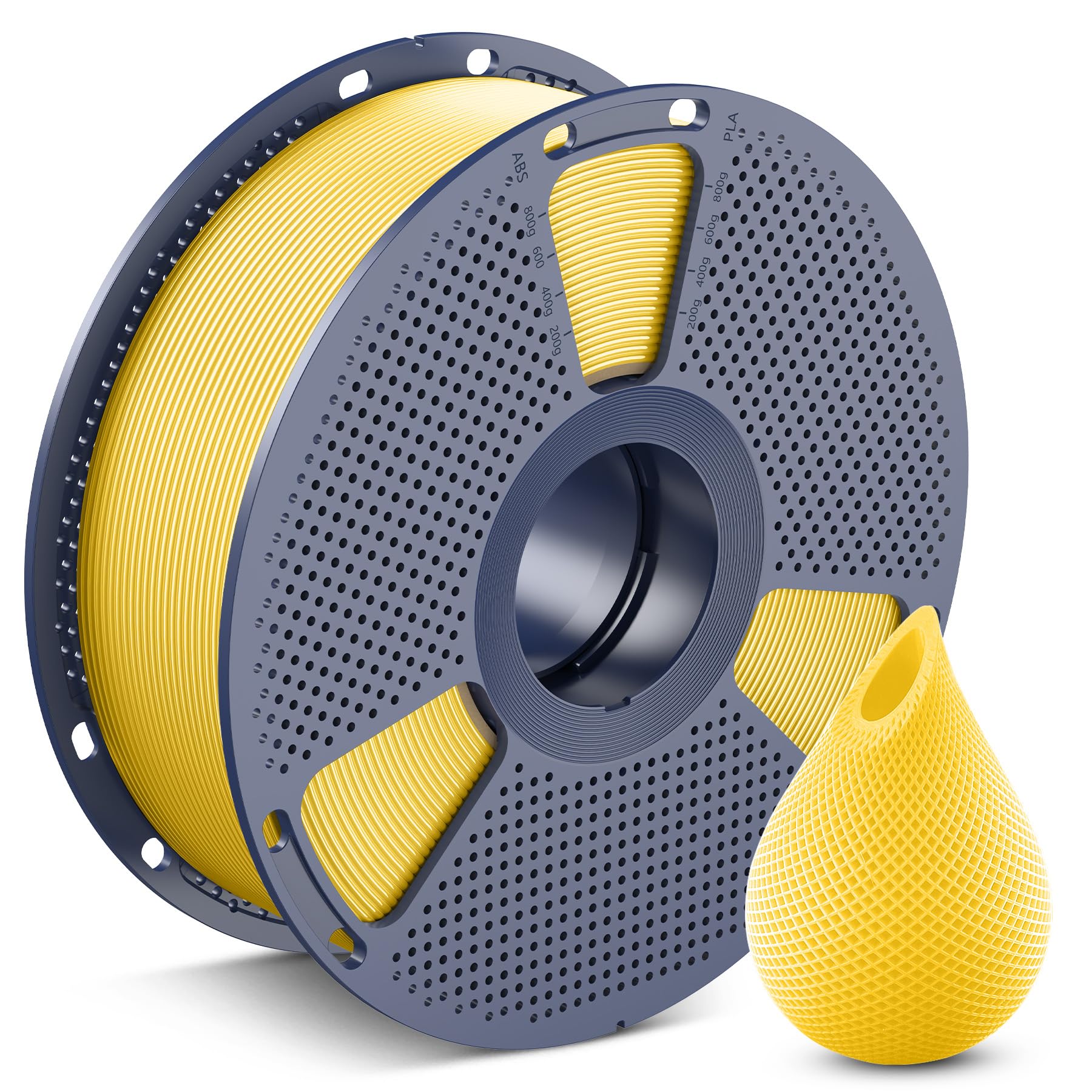 SUNLU PETG Filament 1.75mm,1kg,Lemon Yellow