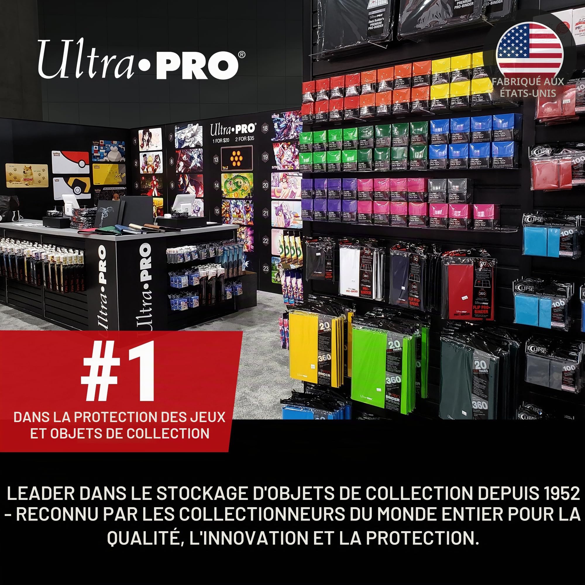 Porte-cartes Pokéball Ultra PRO 14573 avec 9 pochettes par page