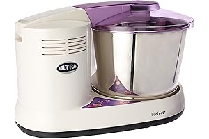 ULTRA Perfect+ Table Top Wet Grinder with Atta Kneader & Digital Timer,...