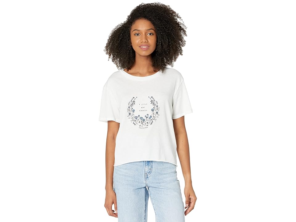Buffalo David Bitton Olie Graphic Top (Kindness) Women's Clothing INTERNATIONAL SHIPPING