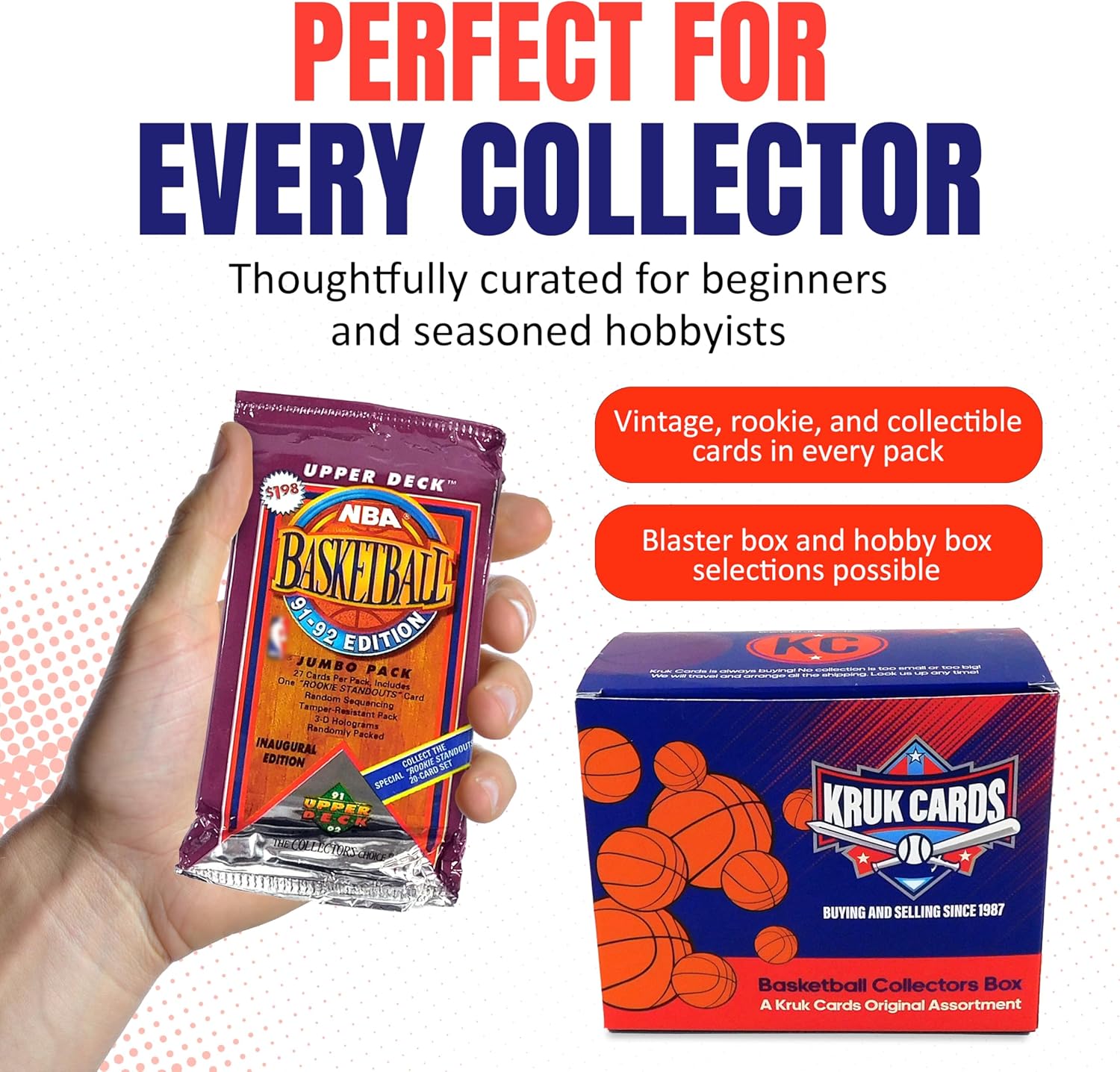 Premium Basketball Card Collection | 100 Assorted Basketball Cards, Hits: Auto, Relic, Numbered, Rookies, Superstars, 2 Vintage Packs | Licensed Sports Cards | Perfect Gift