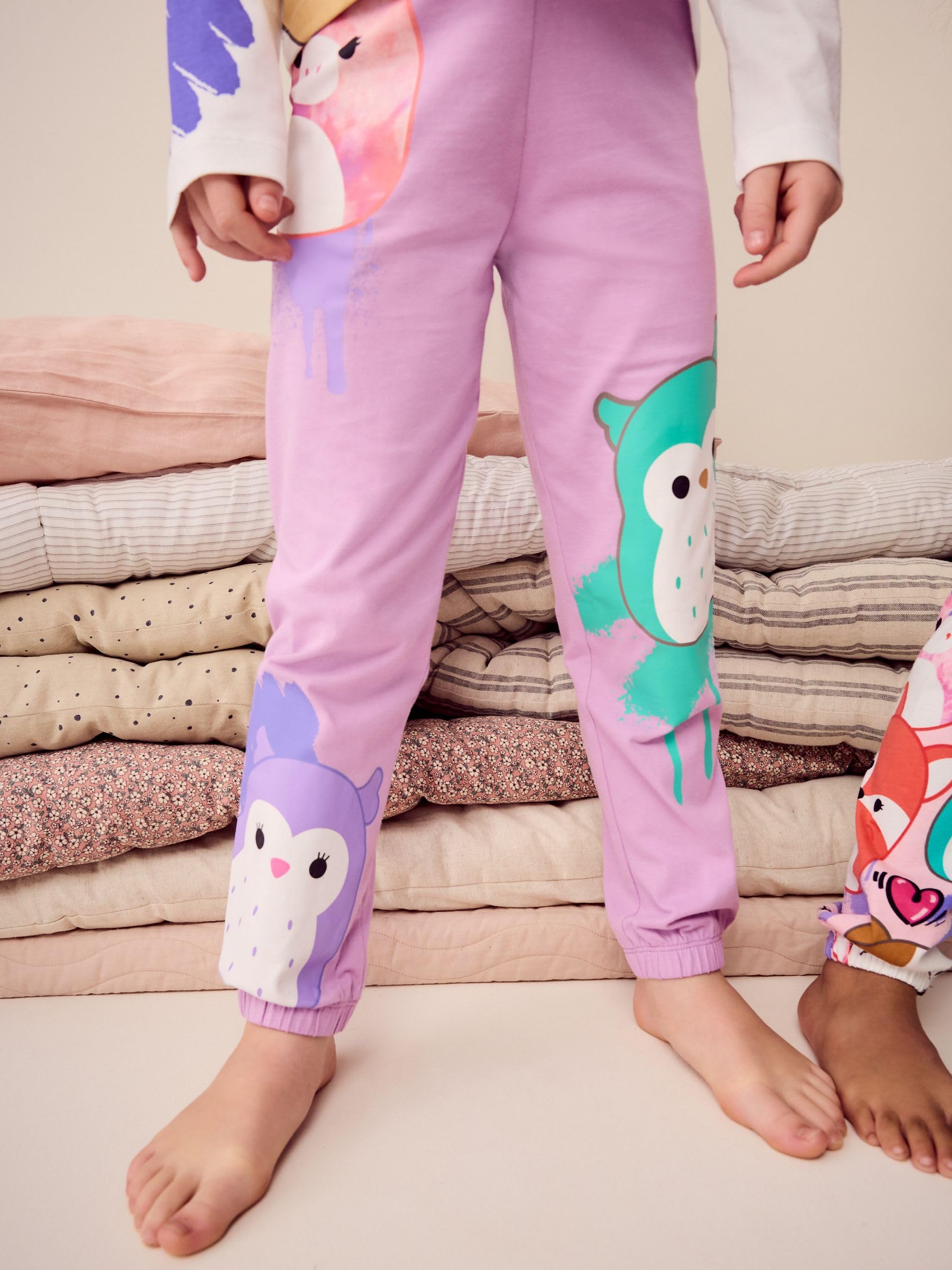 NEXT Starsze dziewczynki Piżamy Squishmallows, zestaw 2-częściowy