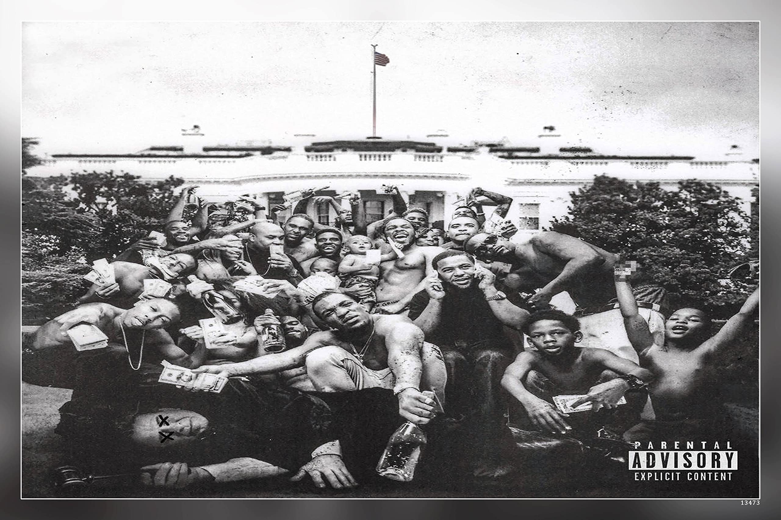 Poster Envy Kendrick Lamar to Pimp A Butterfly Matte Finish Paper Poster Print 12 x 18 Inch (Multicolor) PE-23115