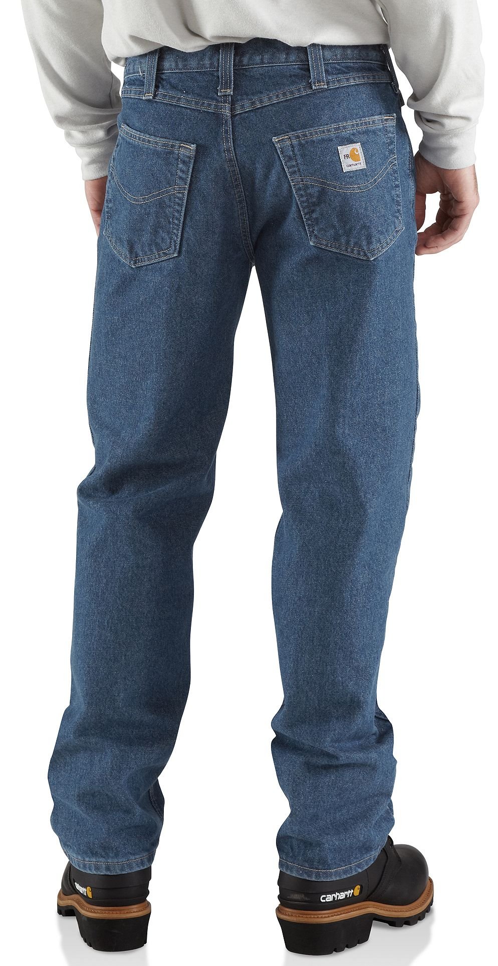 Men's Flame Resistant Utility Denim Jean Relaxed Fit