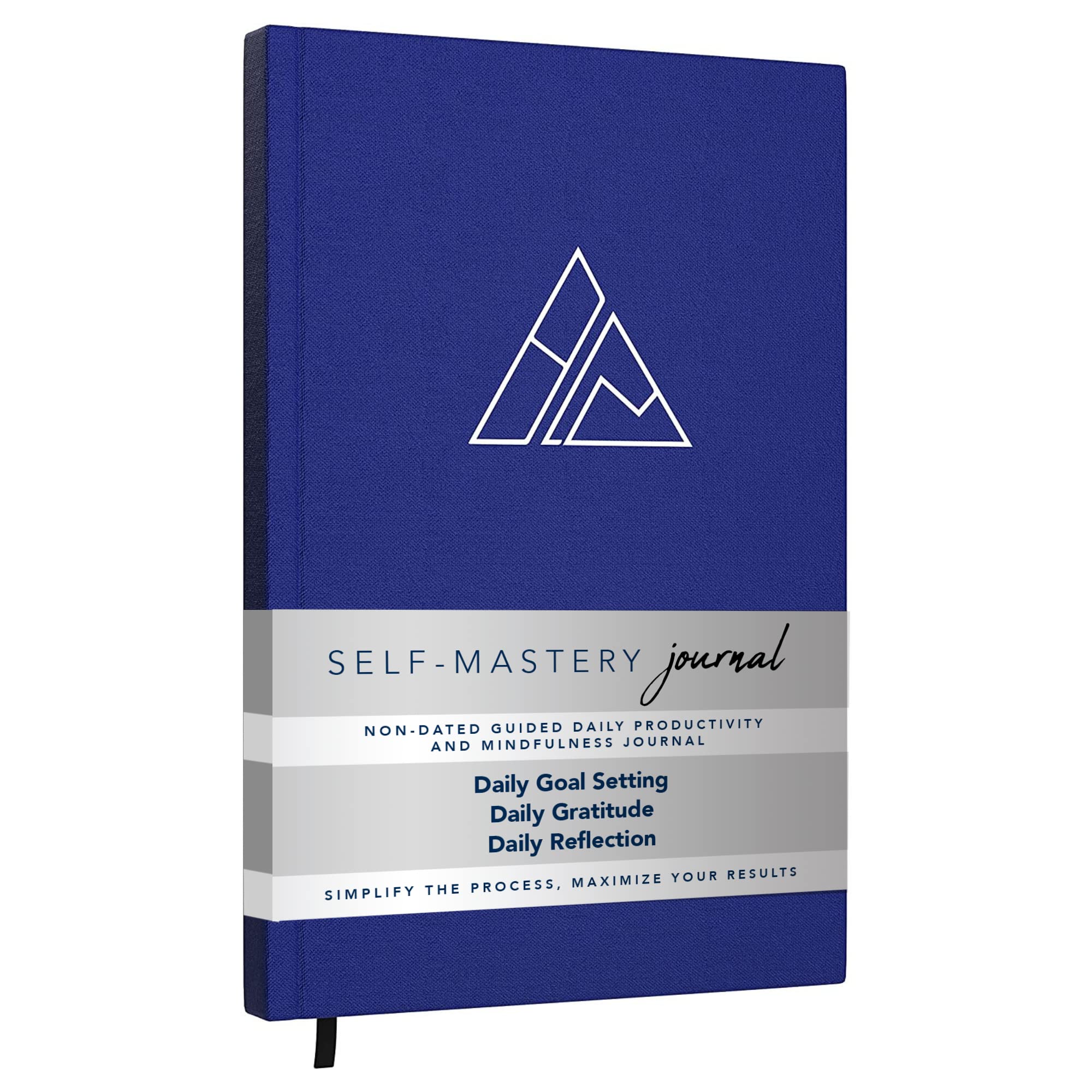 Self-Mastery Journal for Men - Daily Productivity Journal for Happiness, Gratitude Journal, Mindfulness, Self Care & Reflection – Goal Journal, Guided Journal for Men & Women – Inspirational Journal