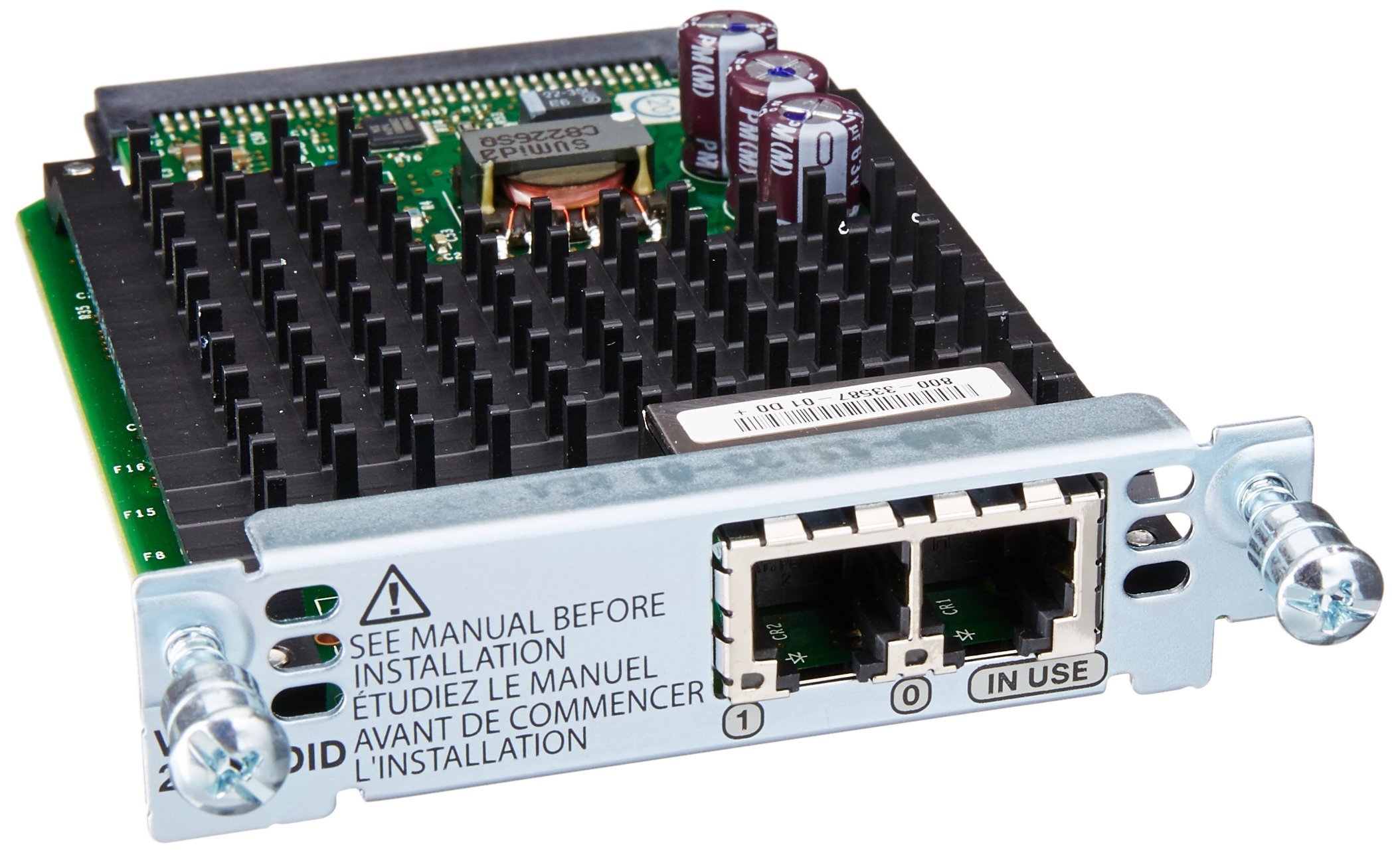 TXRUI Cisco VIC3-2FXS-DID 2PORT Voice Interface Card FXS and DID Enhanced Voice Connectivity for PBX Systems-image-32
