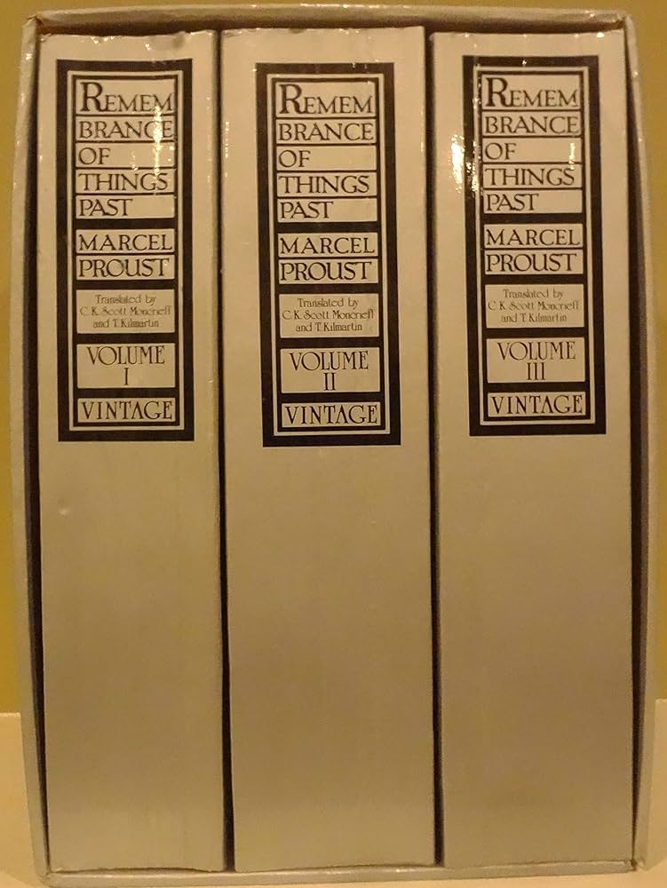 Amazon.com: Remembrance of Things Past: 3 Volume Set