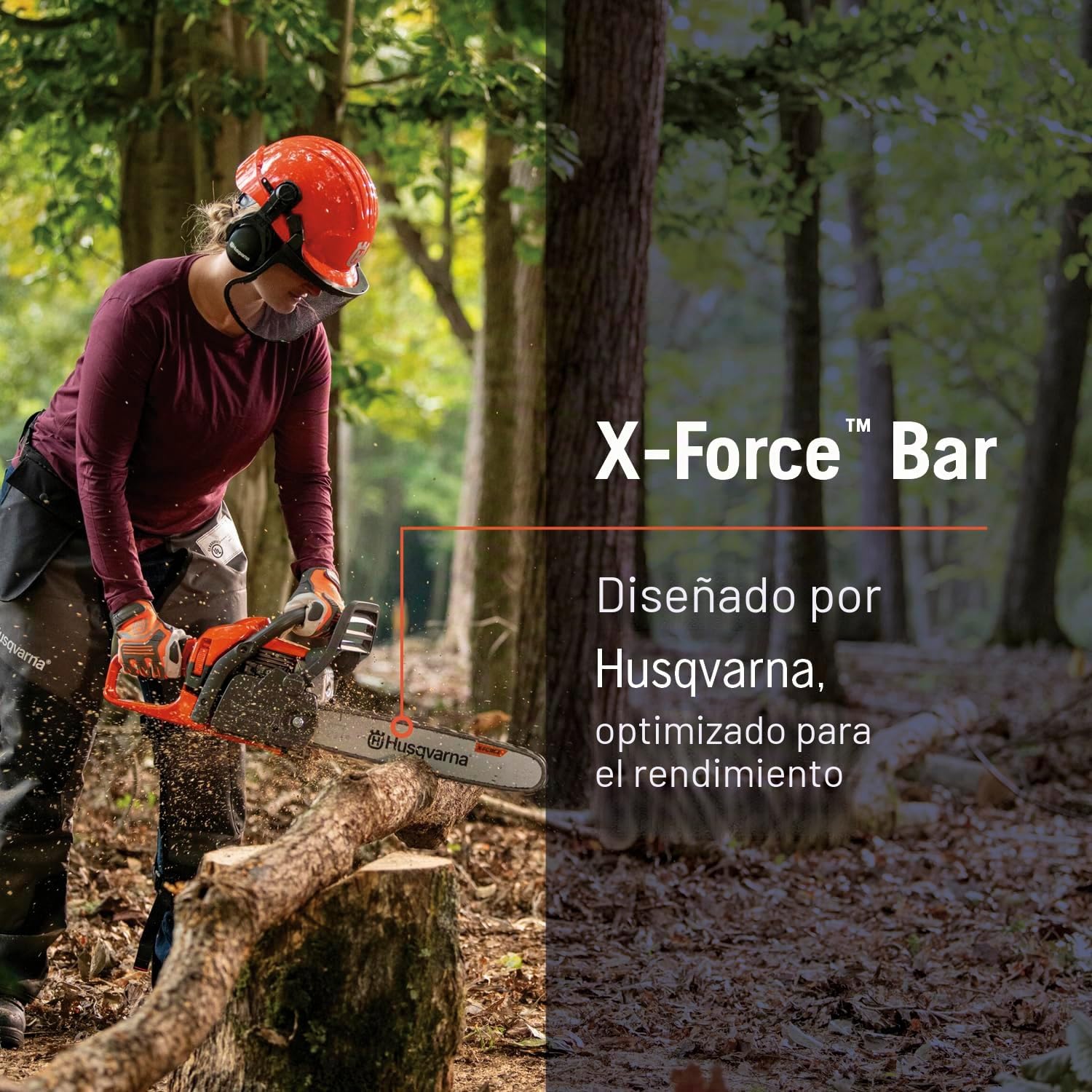 Husqvarna 599303280 Barra de motosierra de 20 pulgadas XF .325 PIX .050 80 DL CS X-Force