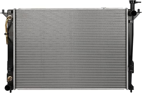 Vista 228 de SCITOO Radiador 2839 apto para Jeep 2006-2010 para Jeep para Commander 3.7L 2005-2010 para Jeep para Grand Cherokee 3.7L 2005-2009 para Jeep