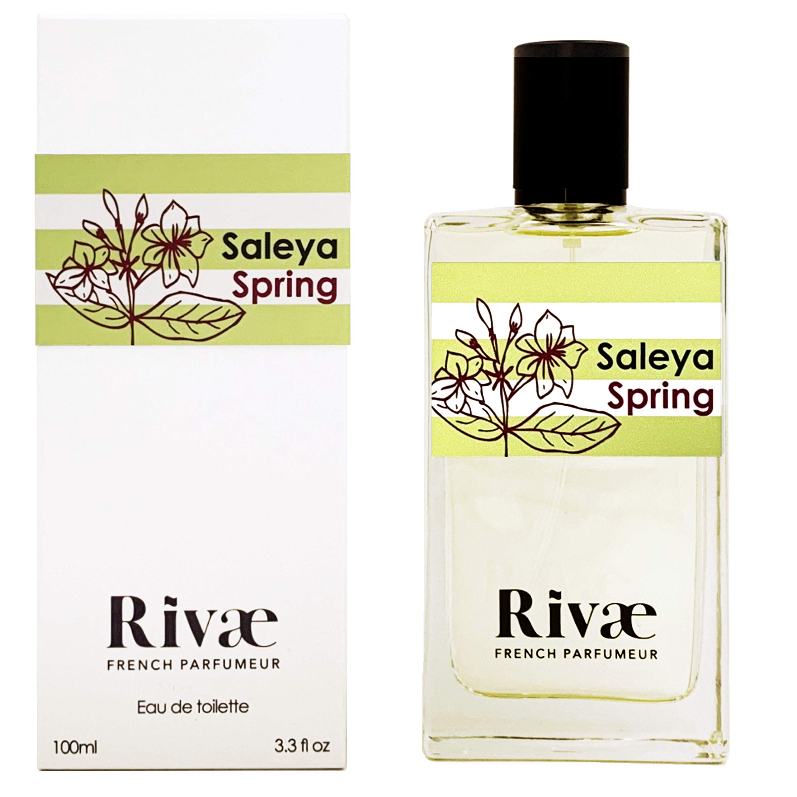 Saleya Spring - Eau de Toilette Agrumes e Jasmin, Rivae, profumatore a Nizza, 100 ml