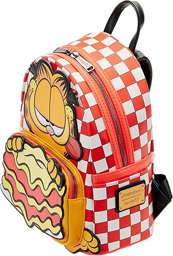 Miniatura 4 de Loungefly Garfield Loves Lasaña - Bolso de hombro con doble correa Multi colorido