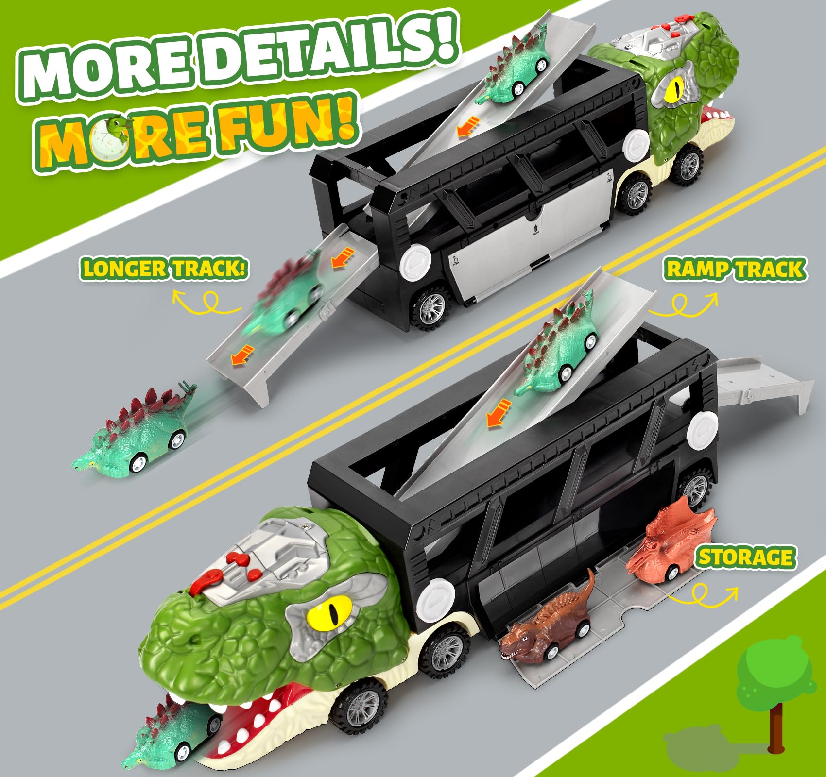 Train De Dinosaures Dilophosaurus