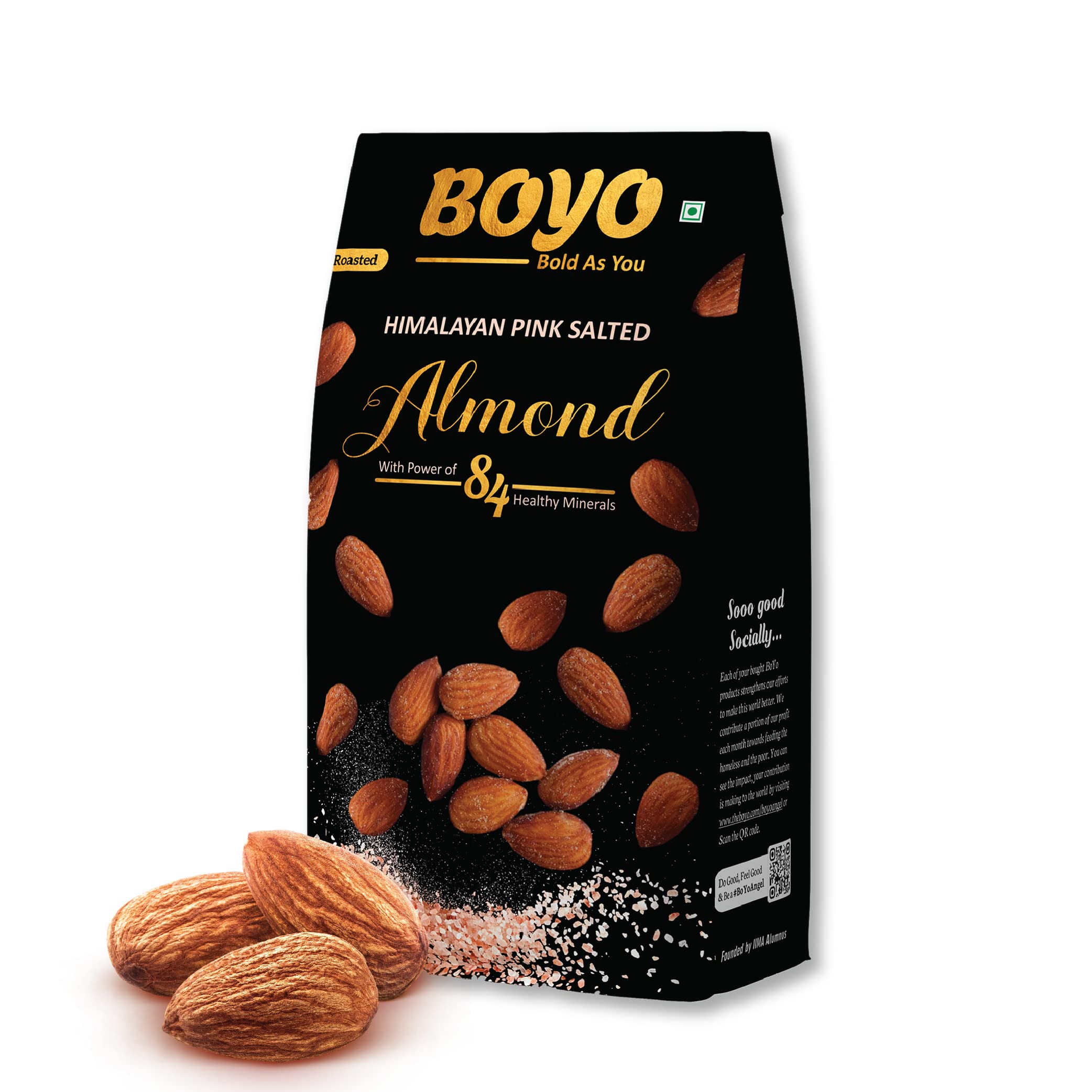 BOYO Almond | Almonds 200gm | Himalayan Pink Salted and Roasted Almonds, Dry fruits, Badam, Healthy Snacks, Nuts and Dry Fruits, Light Salted Snack, Oil Free, Gluten Free, Boost Immunity (Pack of 1) (B09B2DV3RZ) Amazon Price History, Amazon Price Tracker