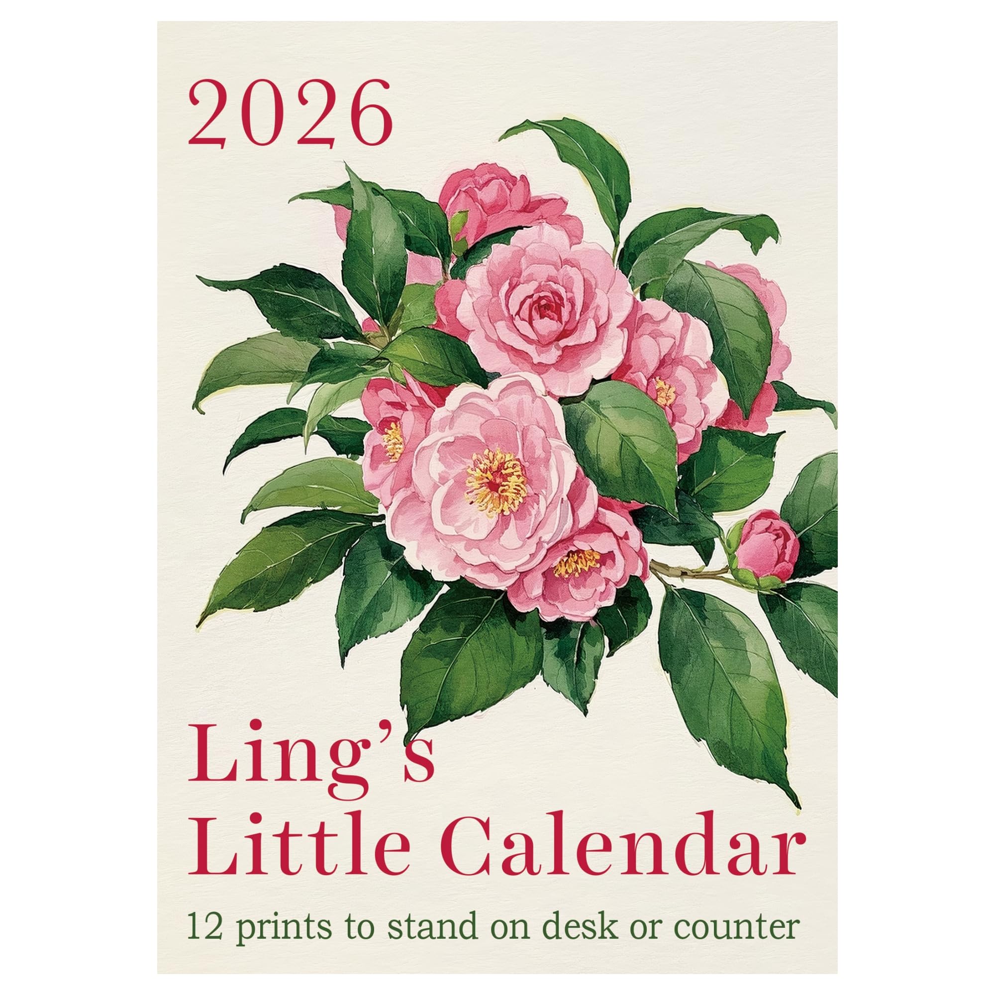 Ling Chang Little Calendar Refill 2026 Desk Calendar 5X7"