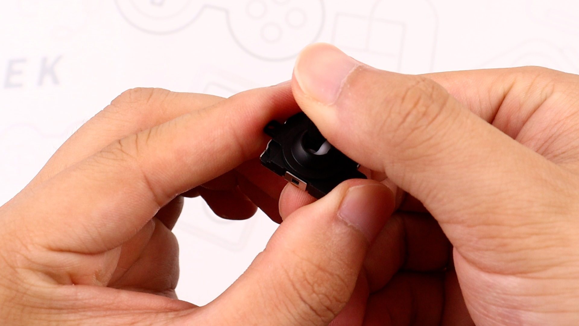 2 PCS Replacement Analog Joystick For Oculus/Meta Quest 2 Controller, Left Or Right Joystick Analog Thumb Stick Repair Kit With Joystick Caps, VR Analog Thumb Stick Repair Tool Replacement Accessories - View #10