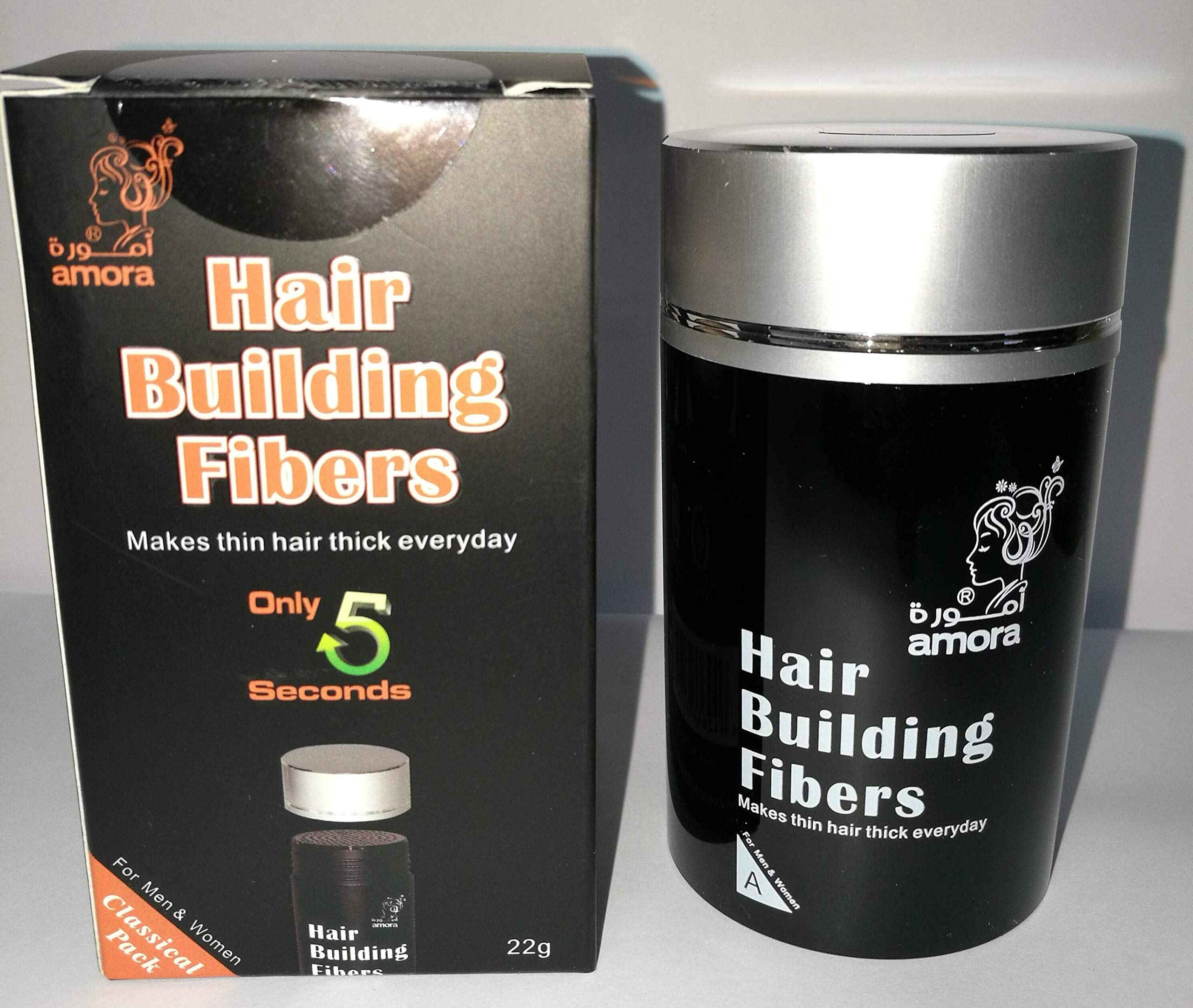 amora Hair Building Fiber (Dark Brown,22g)