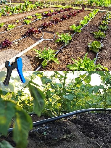 Miniatura 6 de Kalolary Herramienta de perforación de tubería de riego por goteo, perforadora de tubo de riego de jardín al aire libre para tubería de PE de