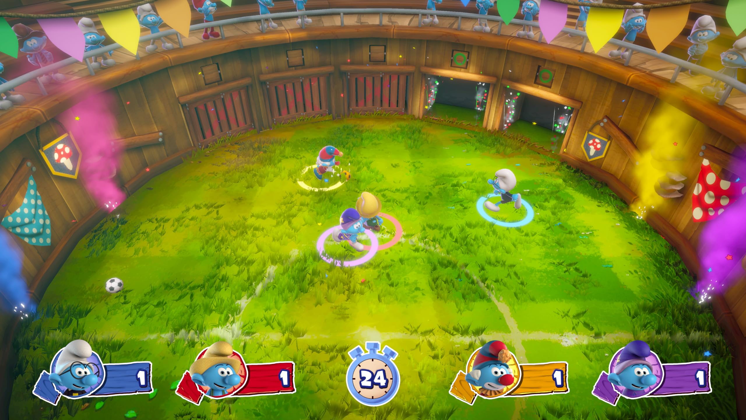 La Festa Nel Villaggio Dei Puffi - Gioco Per Ps5