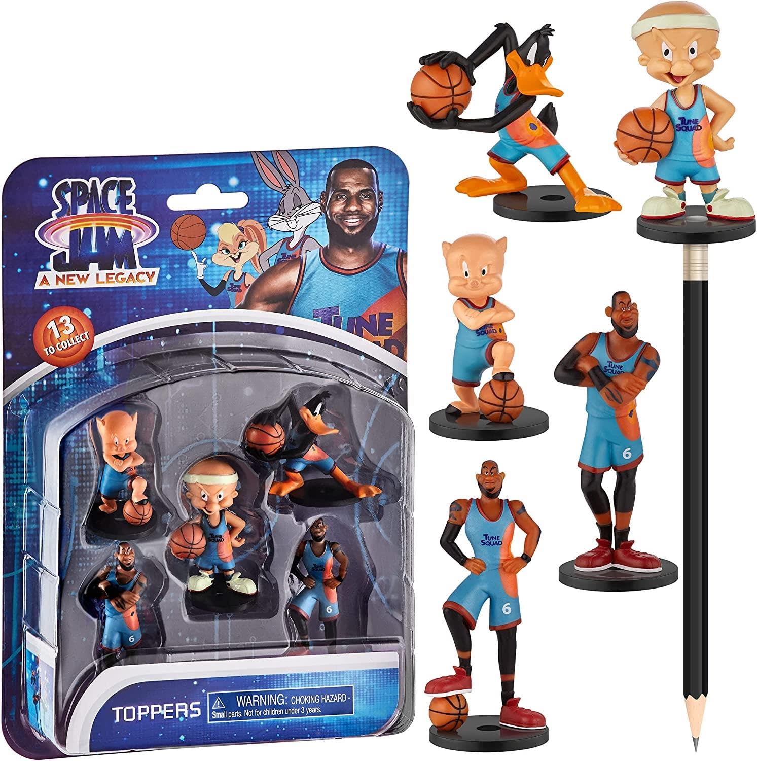 Amazon.com: P.M.I. Space Jam Pencil Toppers | Collect All 13