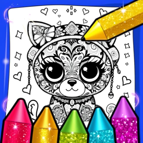 Beanie Boos Coloring Book: Cute Drawing & Paint Game | Collectible Art Pages