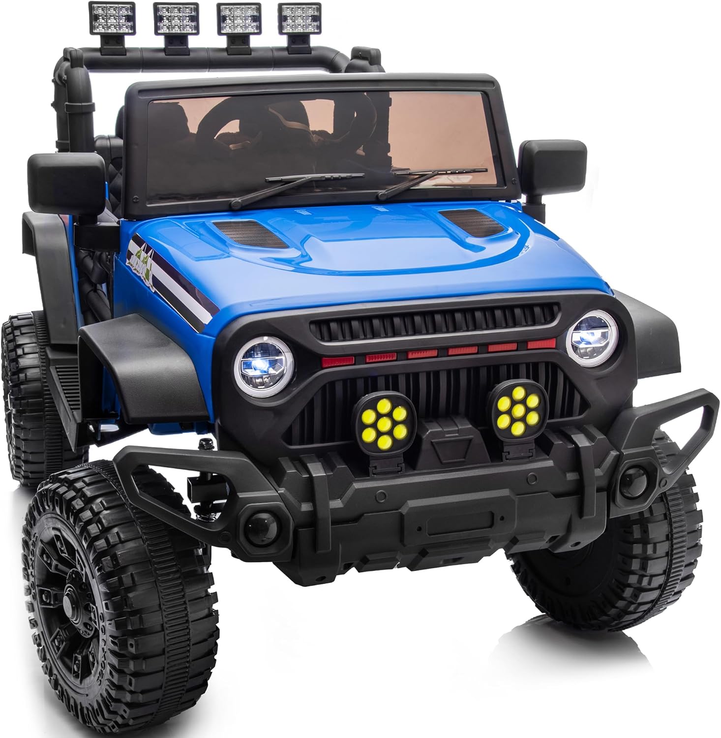Hikiddo 24V Ride on Toy Car, Kids Electric Vehicle 24 Volt Kids Ride on Car w/Remote Control, 3 Speeds – Black
