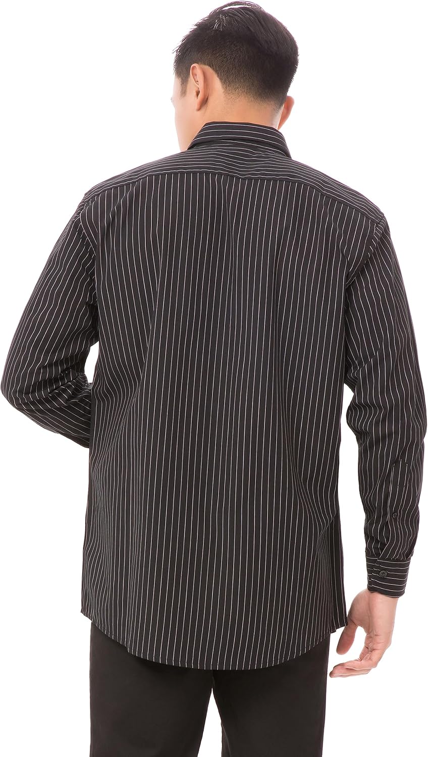 Chef Works Unisex Basic Dress Shirt - Image 4