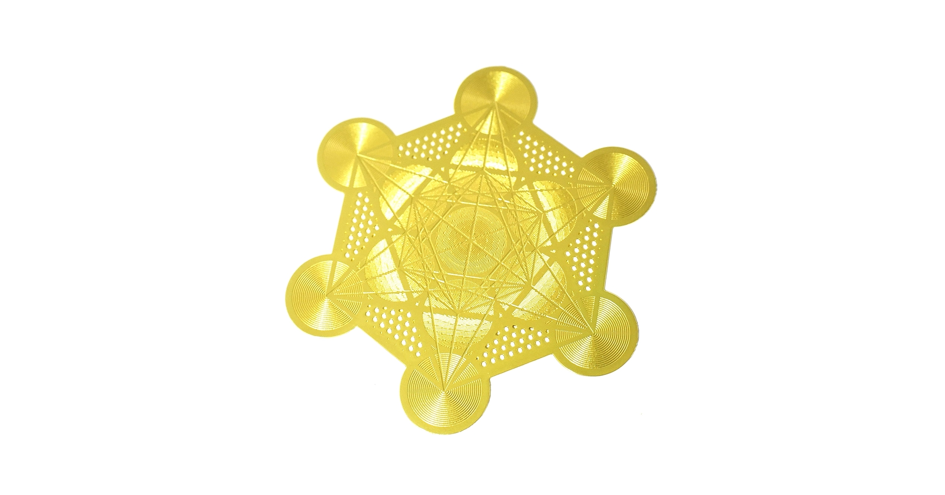 Amazon | 古代神聖幾何学 メタトロンキューブ フルーツオブ