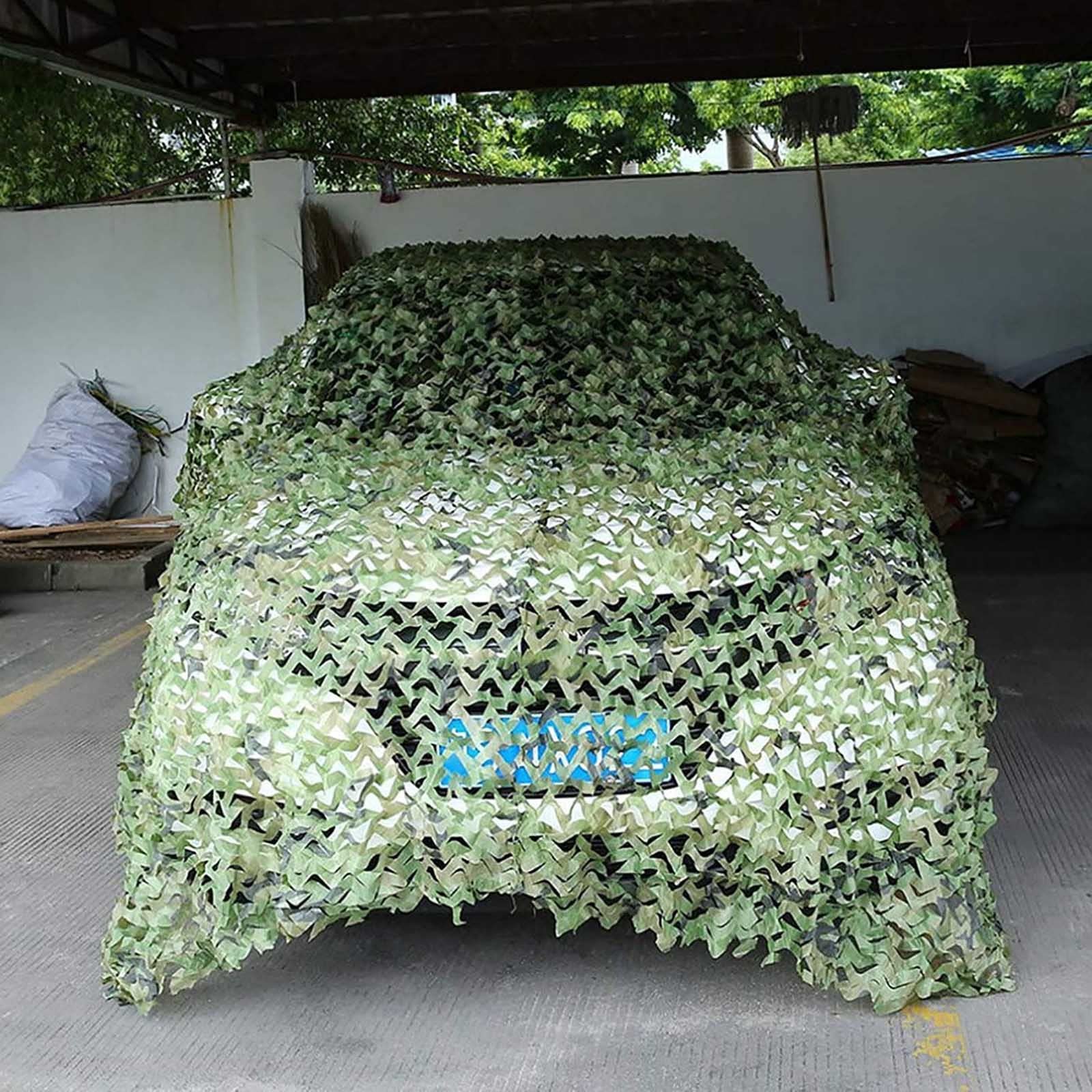 FLYEGO Tarnnetz Camouflage - Wetterfestes Verstecknetz Für Jagd Und Outdoor