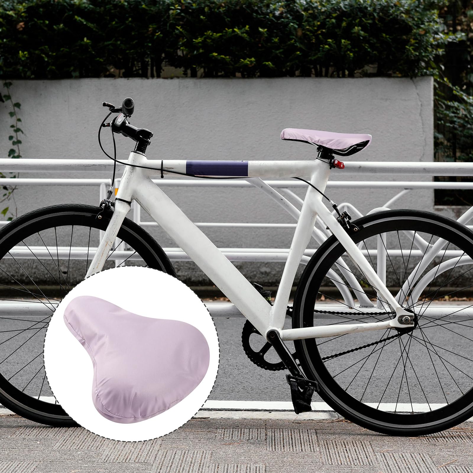 Protezione per sella impermeabile per bicicletta, elastica, resistente all'acqua, copertura per sella per bicicletta, protezione antipioggia per sella per bicicletta, copertura per sella per
