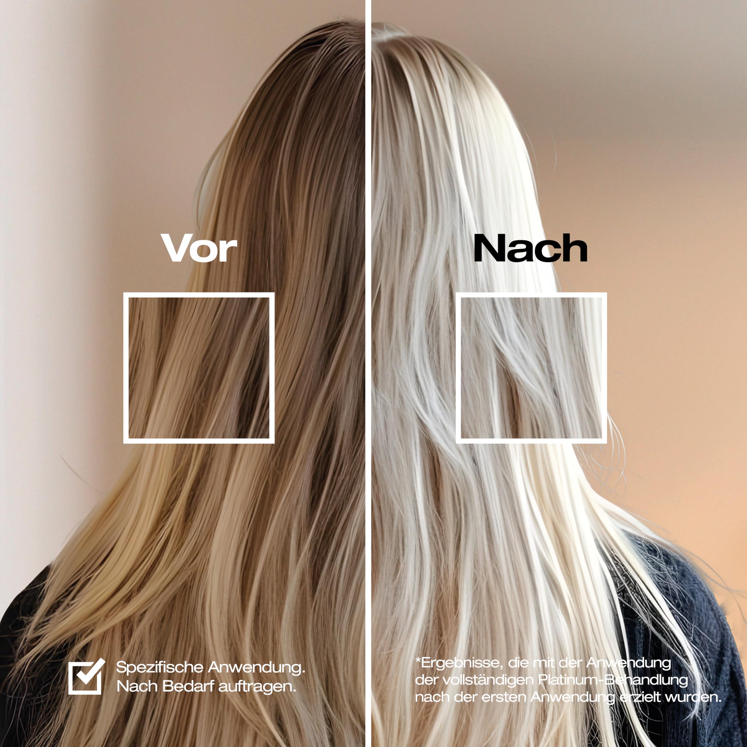 abril et nature - Platinum Haarmaske Professionell - Für Blonde, Aufgehellte, Strähnchen- und/oder Graue Haare - Violette Tönung - Tschüss Gelböne - Platin-Ausstrahlung - 1000 ml