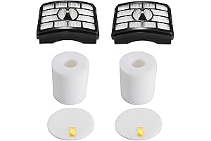 2 HEPA + Foam Filter Kit for Shark Rotator NV501