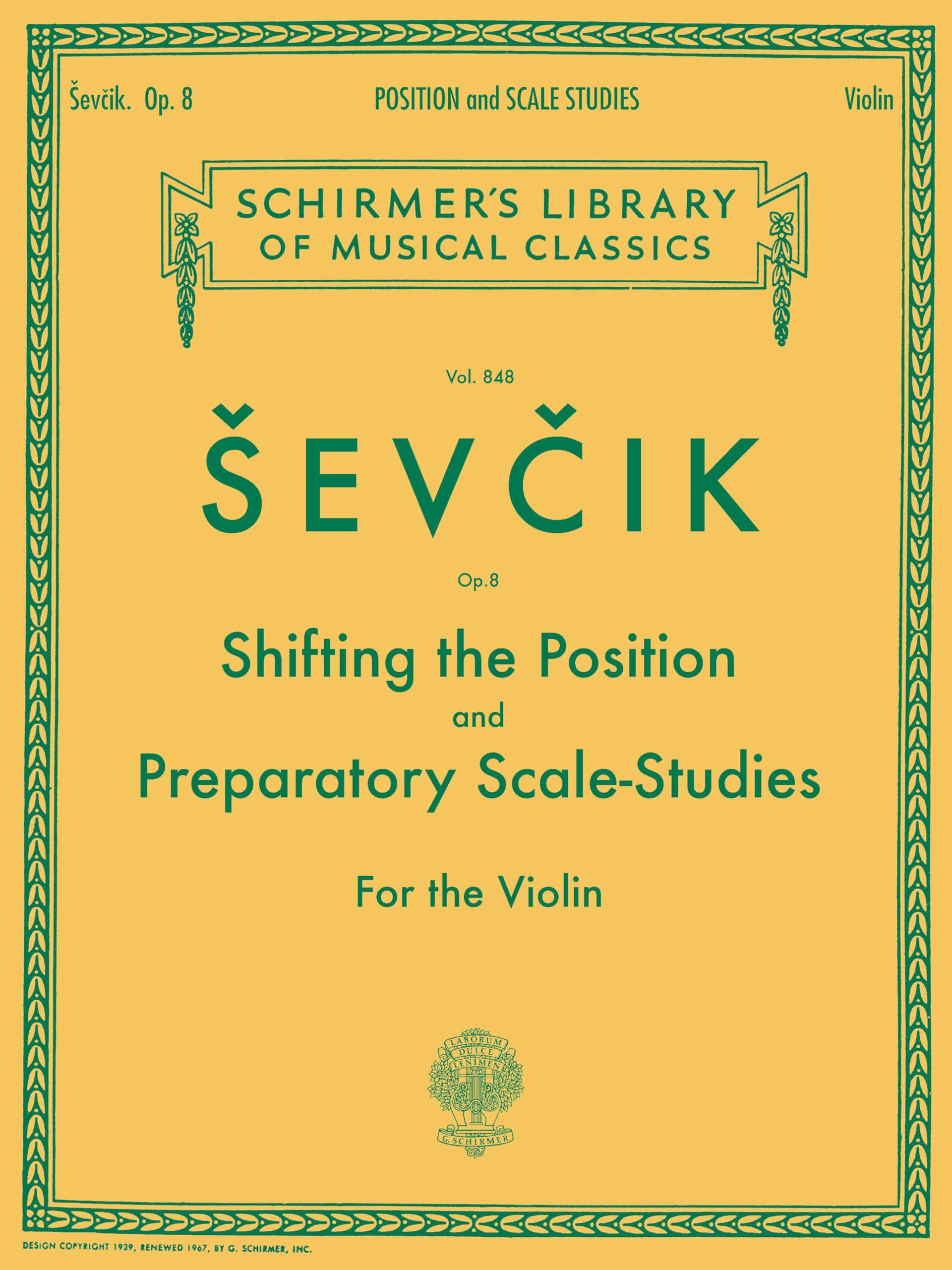 Shifting the Position . Violin Solo.: Schirmer Library of... - Otakar Sevcik