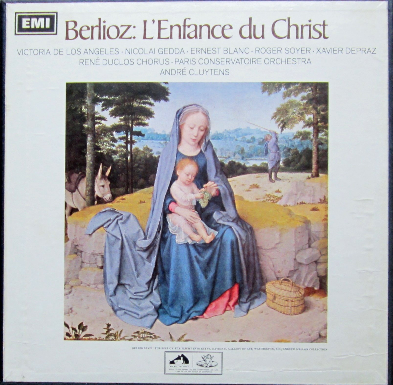 Berlioz L'Enfance du Christ 2枚組 LP Berlioz: L'Enfance du Christ : Andre Cluytens & Paris