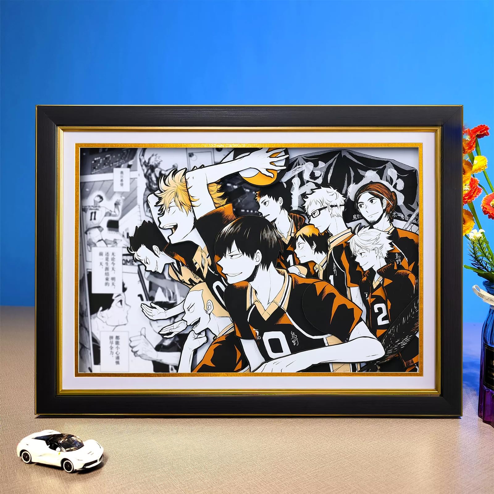 Amazon.co.jp: ハイキュー!! 立体絵 立体画 フォトフレーム付き DIY