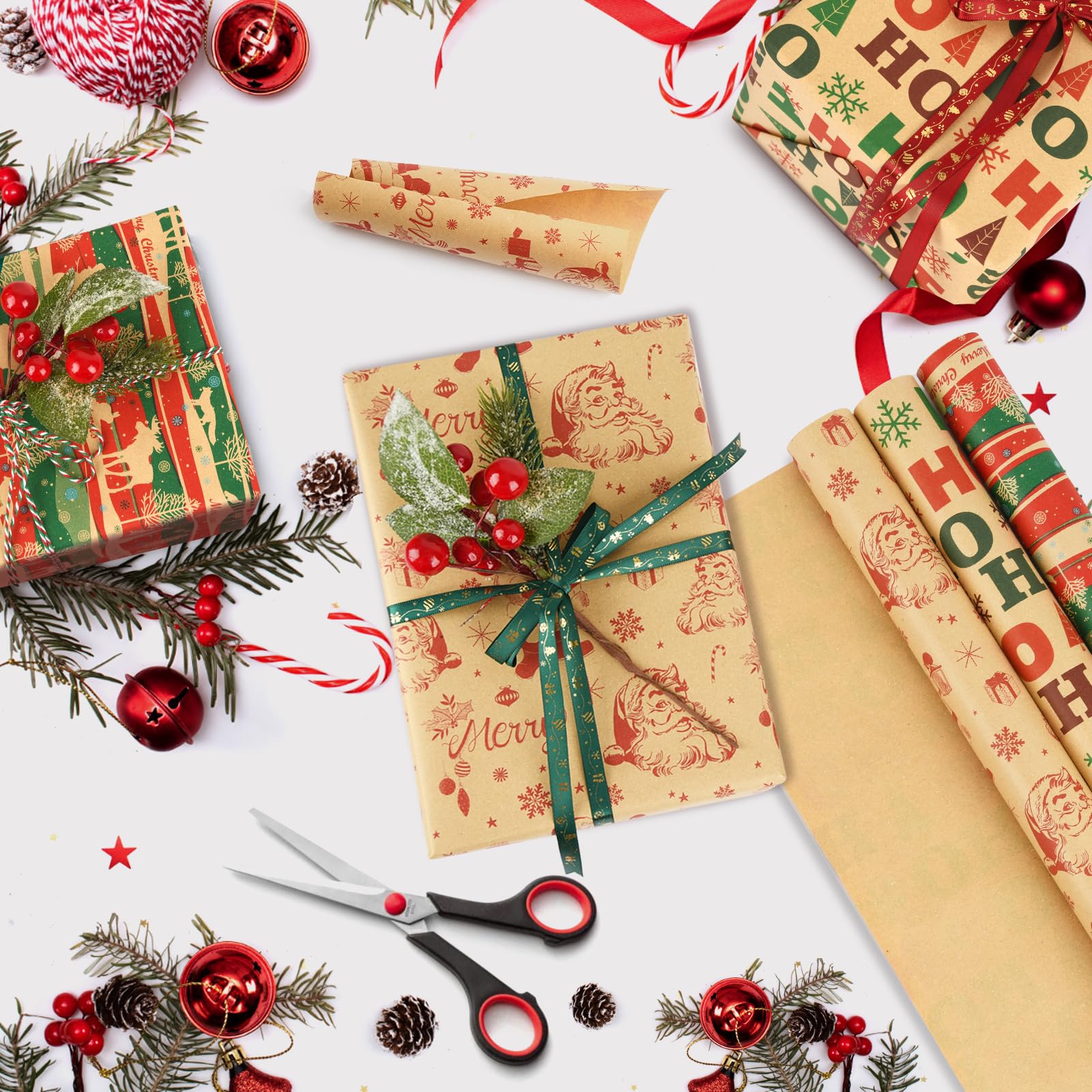 Carta Regalo Compleanno 5 Rotoli - 43x300 Cm, Design Colorati Per Bambini E Adulti, Ideale Per Feste E Occasioni Speciali - Foto 8